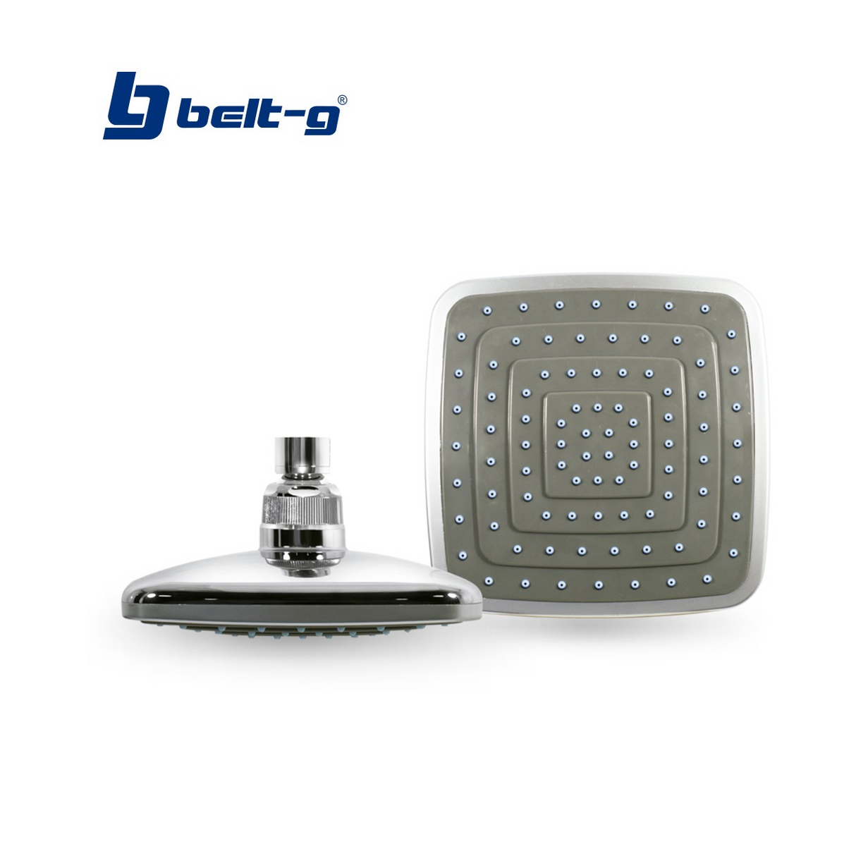 REGADERA ANTICALCAREA 6'' MODELO FOSIL BELT-G