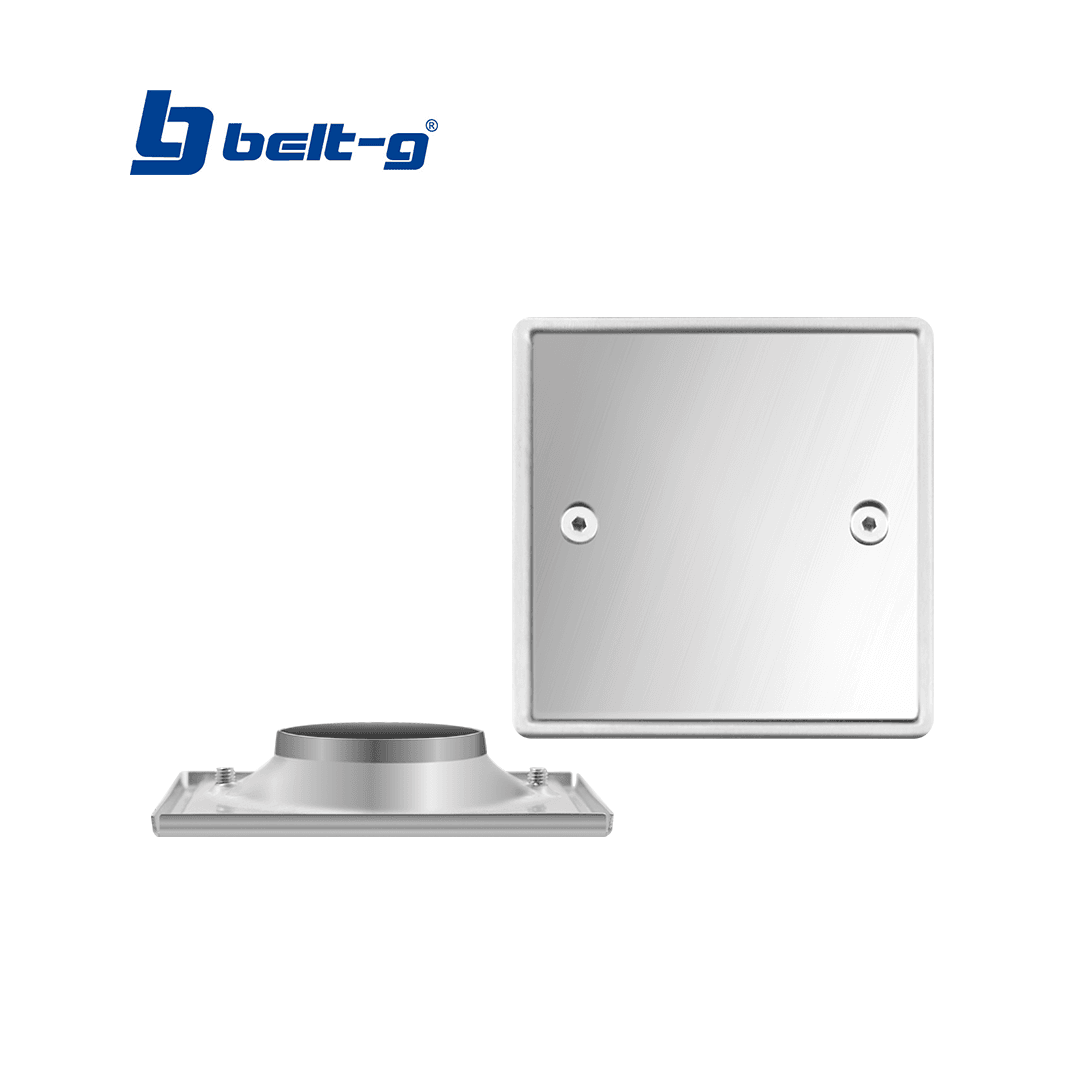 REJILLA CIEGA 10CM CUADRADA A/INOXIDABLE BELT-G