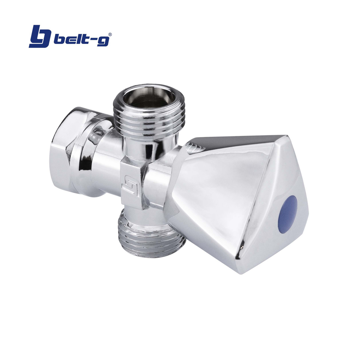 LLAVE DE ARRESTO 1/2" X 1/2" DOBLE SALIDA TRION BELT-G