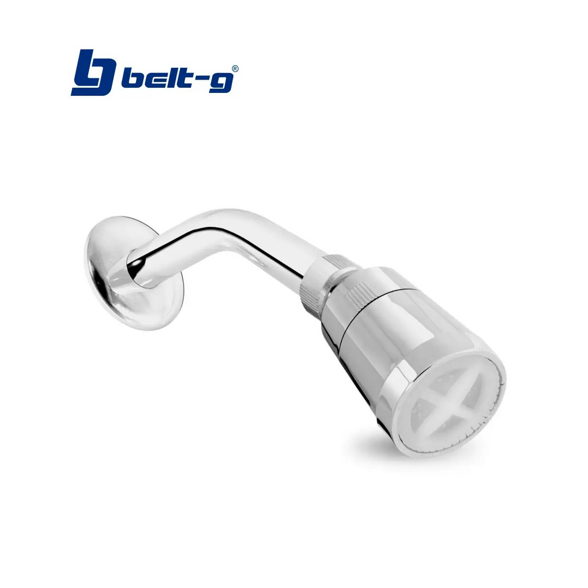 REGADERA PLASTICA CROMADA PRESION BELT-G