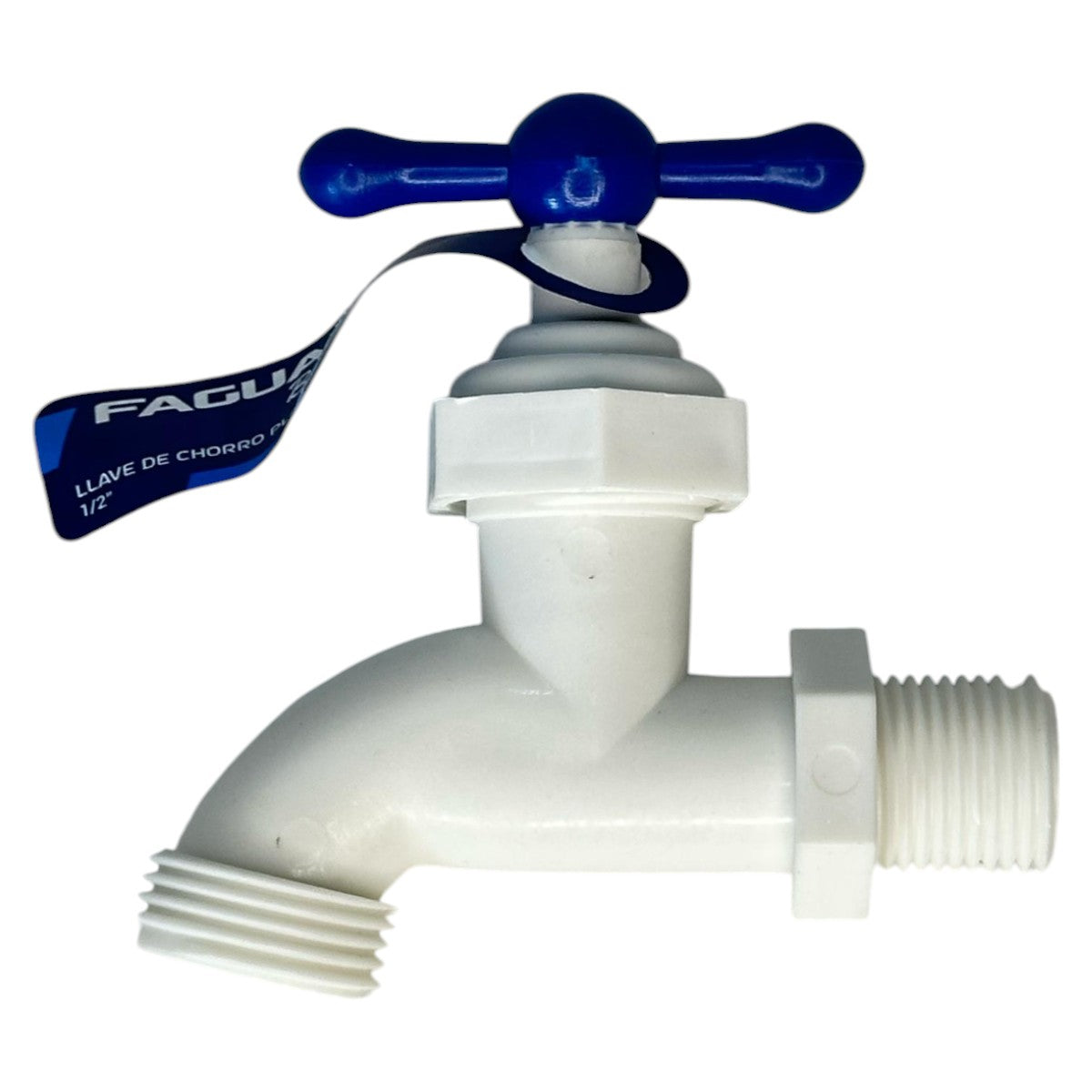 LLAVE DE CHORRO 1/2" PLASTICA FAGUAX