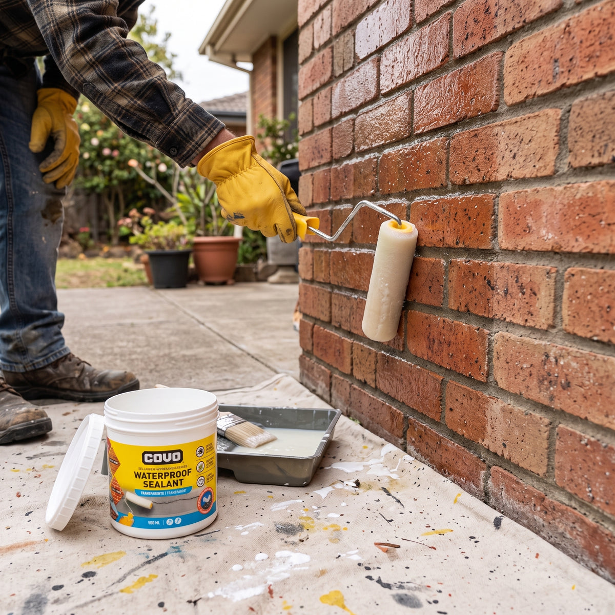 Sellador Impermeabilizante Techo Concreto Madera Covo