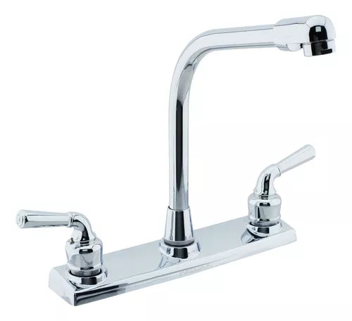 GRIFERIA DE FREGADERO 8" PLATA TORINO FAGUAX