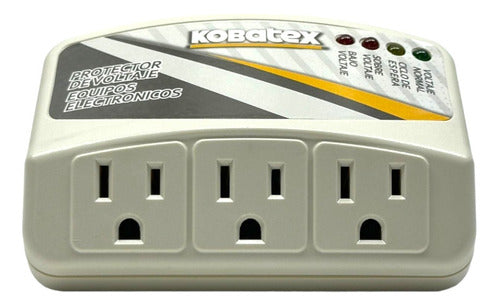 Protector De Voltaje Kobatex 110v 3 Tomas - GASKA