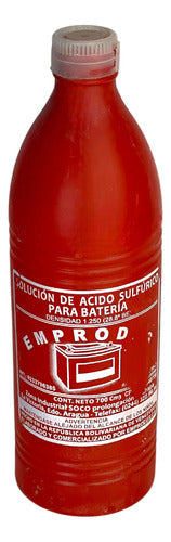Solución De Acido Sulfúrico Para Batería Emprodas