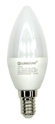 Bombillo Led Lumistar 20w Tipo Vela