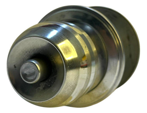 Cerradura De Pomo Para Baño Acero Inoxidable