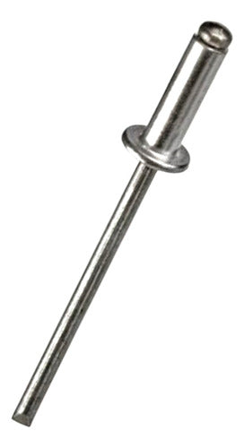 Remache Aluminio Ala Ancha 66 (3/16 X 1/2) Pack De 10und