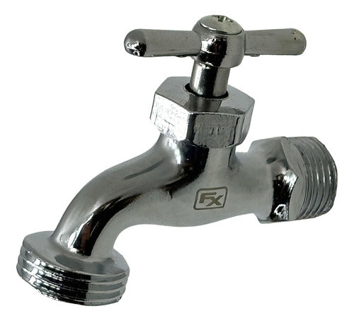LLAVE DE CHORRO 1/2" CROMADA FAGUAX - GASKA