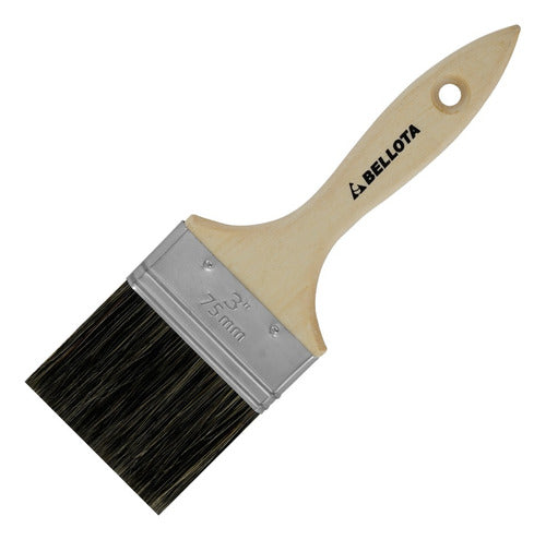 BROCHA 3" M/MADERA BELLOTA