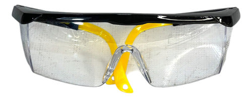 LENTES DE SEGURIDAD TRANSPARENTE P/AMARILLA EXXEL