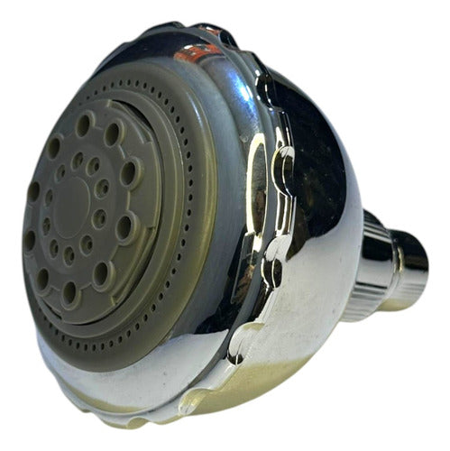 REGADERA CROMADA MASAJE 5 POSICIONES BELT-G