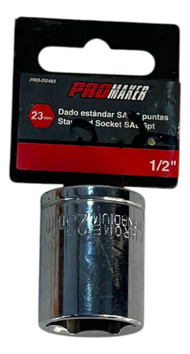 Dado 1/2 X 23mm Std Sae 6pts Promaker