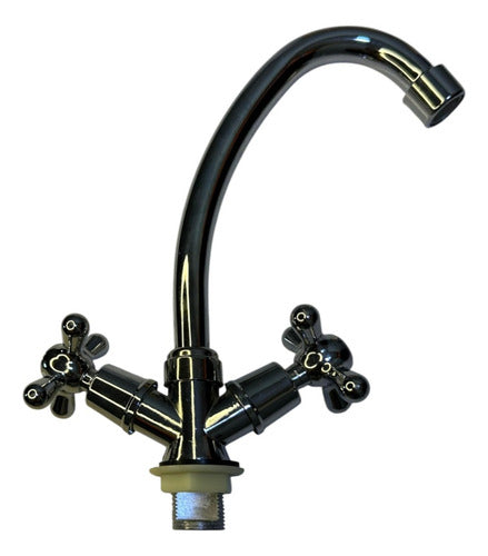Griferia De Fregadero Mezclador Individual M.a