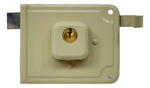 CERRADURA CILINDRO FIJO SOBREPONER DERECHA HUNTER