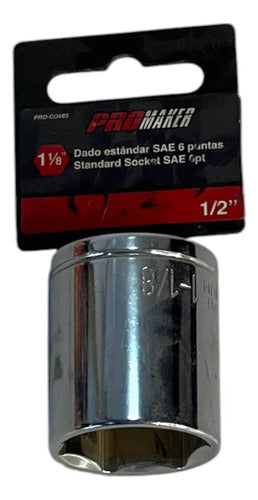 Dado 1/2 X 1 1/8 Std Sae 6pts Promaker