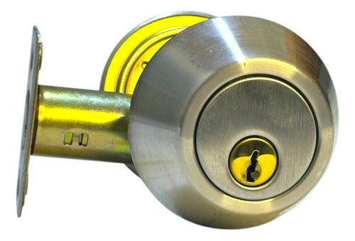 Cerradura Llave-llave Plateado Acero Brillante