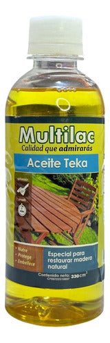Aceite De Teca Multilac Para Madera Teka