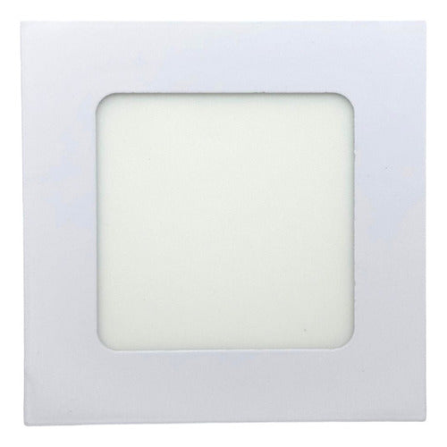 Panel Led Cuadrado Plano Lumistar 6w Para Empotrar - GASKA