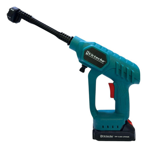 Hidrojet Hidrolavadora Inalambrica Victeche 24v 2.6amp- 2bat