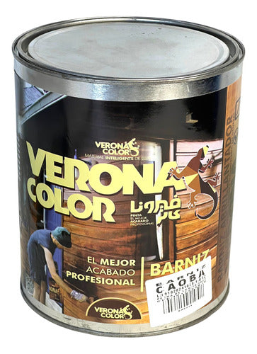 Barniz Caoba Para Madera 1 Galón Verona