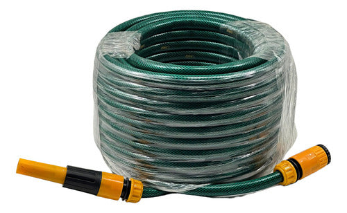 MANGUERA CULEBRA 3/4'' X25M C/CONEX EXXEL