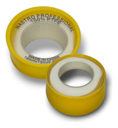 Teflon Profesional Nastro 15m X 4 Unidades - GASKA