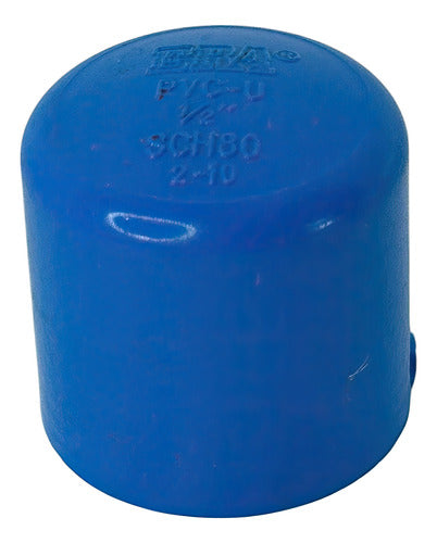 Tapón O Tapa PVC 1/2" Hembra Lisa