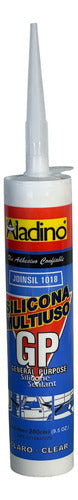Silicona Universal Multiusos Transparente 280ml Aladino