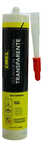 Silicon Transparente 300gr Exxel