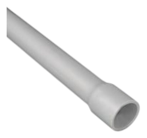Tubo Plástico Para Electricidad 3/4" X 3mt Blanco Conduit