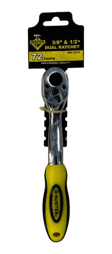 RATCHET DOBLE CABEZA 3/8"-1/2" HUNTER