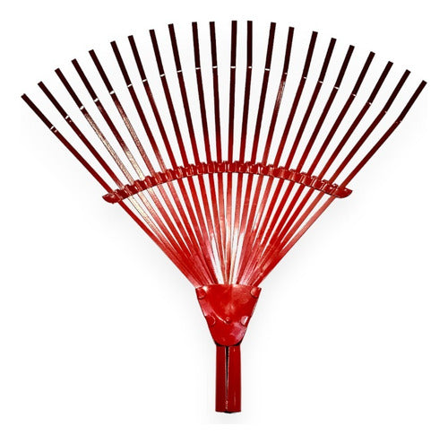 Rastrillo Para Jardín 22 Dientes Metálico M.A.