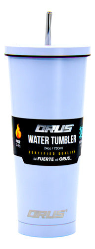 Termo Vaso 750ml C/pitillo Orus