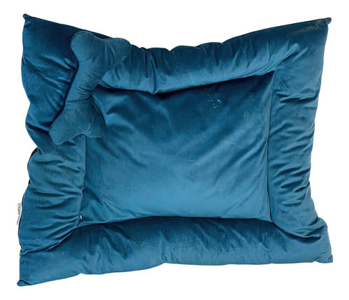 Cama Para Perros Rectangular Talla M Verde Happy Dogs