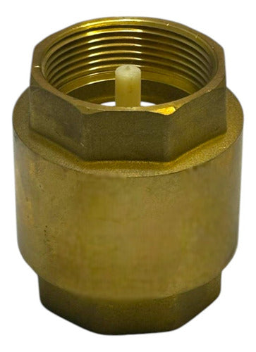 Valvula Check 1 1/2'' 100% Bronce