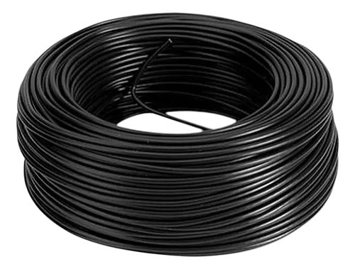 Cable Thhn 8awg Rollo 100 Metros Negro Lumistar