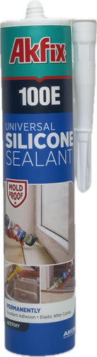 Silicon Transparente Akfix Cartucho 310ml