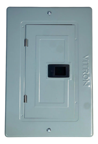 Tablero De Embutir 8 Linea Thql 20-100am Con Puerta Vitron