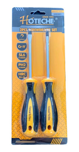 Set Destornilladores Punta Estria Y Pala - GASKA