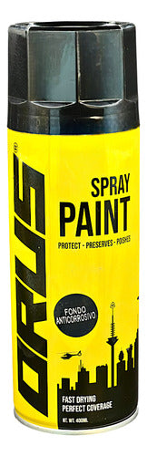 Pintura Spray Fondo Anticorrosivo 400ml Orus