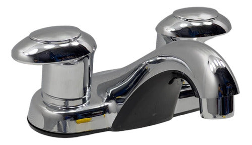 GRIFERIA DE LAVAMANOS 4'' BRITANICA PLASTICA CROMADA FAGUAX - GASKA