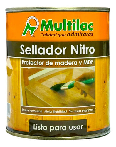 Sellador Nitro Listo Para Usar Multilac 1/4 Galón