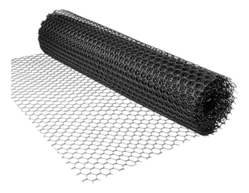 Malla Pollito Plastica Negra 3/4" X1.83m Por Metro