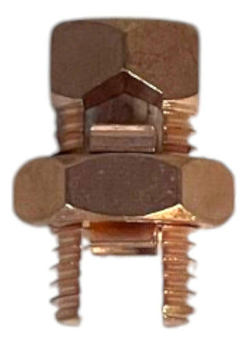 Conector Perro Cobre Para Cable #8-#6 T/j25 8mmx22mm