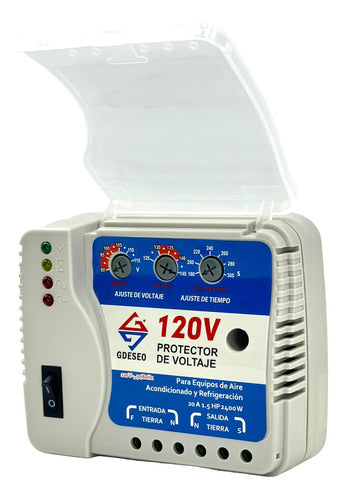 Protector De Voltaje Aire Acond Y Refrigeradores Gdeseo 120v - GASKA