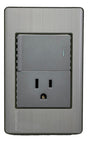 Toma Interruptor 3 Way Lumistar Linea Elite Plata - GASKA