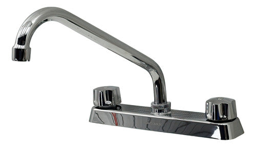 GRIFERIA DE FREGADERO 8" DOBLE VALENCIA FAGUAX - GASKA