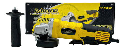 ESMERIL ANGULAR 4"1/2 HEAWY DUTY 950W-125MM RAPTOR