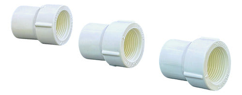 Reduccion Pvc Af 3/4''x1/2'' Rosca Tubomax Uniteca